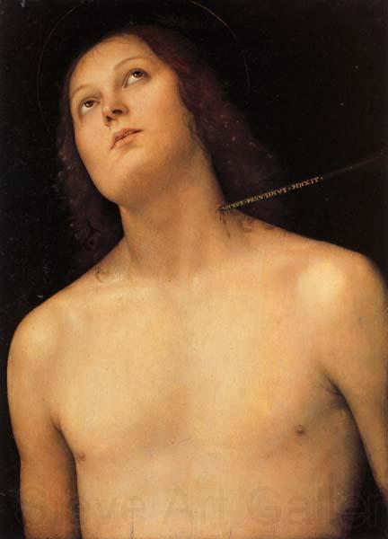 Pietro Perugino St,Sebastian France oil painting art